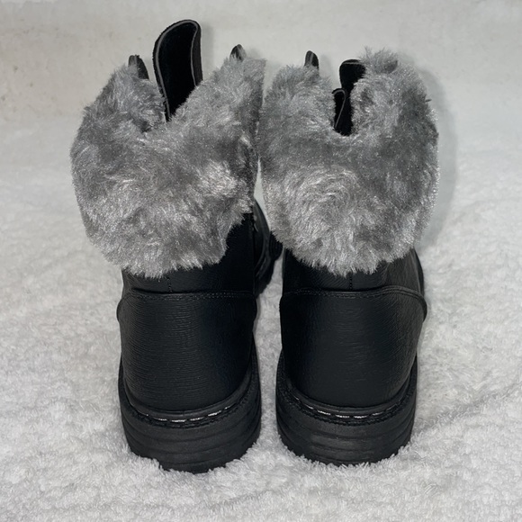 Faux fur trim hiker boot - Picture 4 of 5